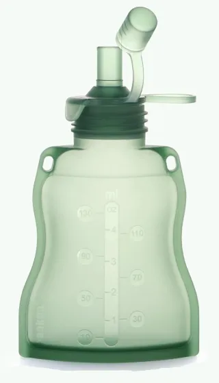 silicone baby food pouch