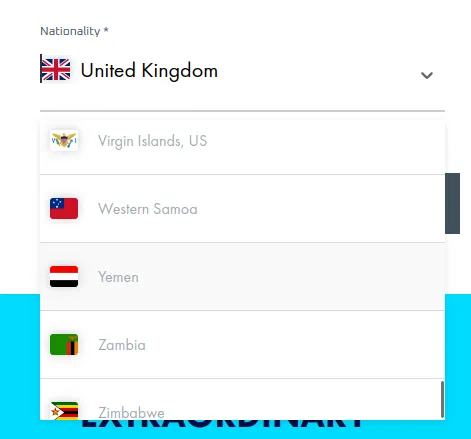 utmb nationality flag petition runner profile